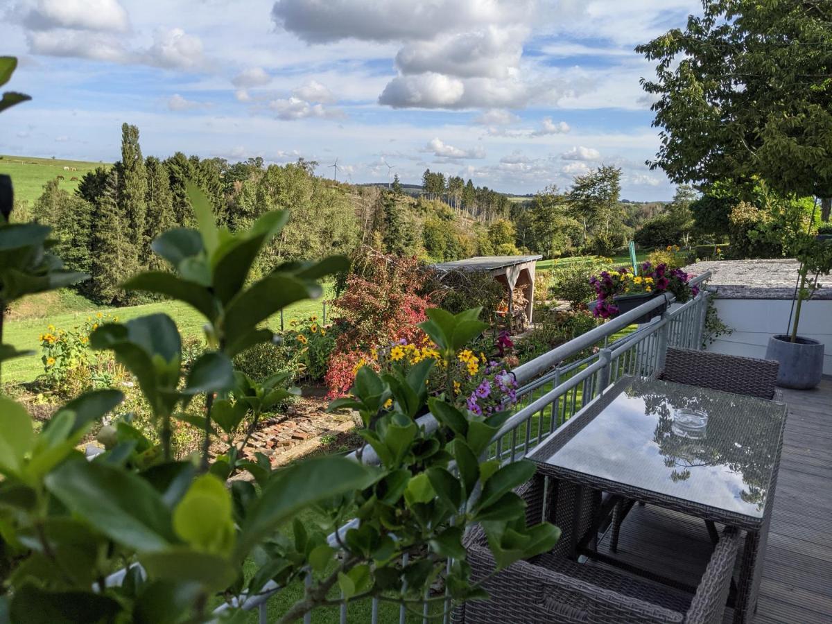 Eifel-Ferienhaus Landblick ヒュルトゲンヴァルト エクステリア 写真