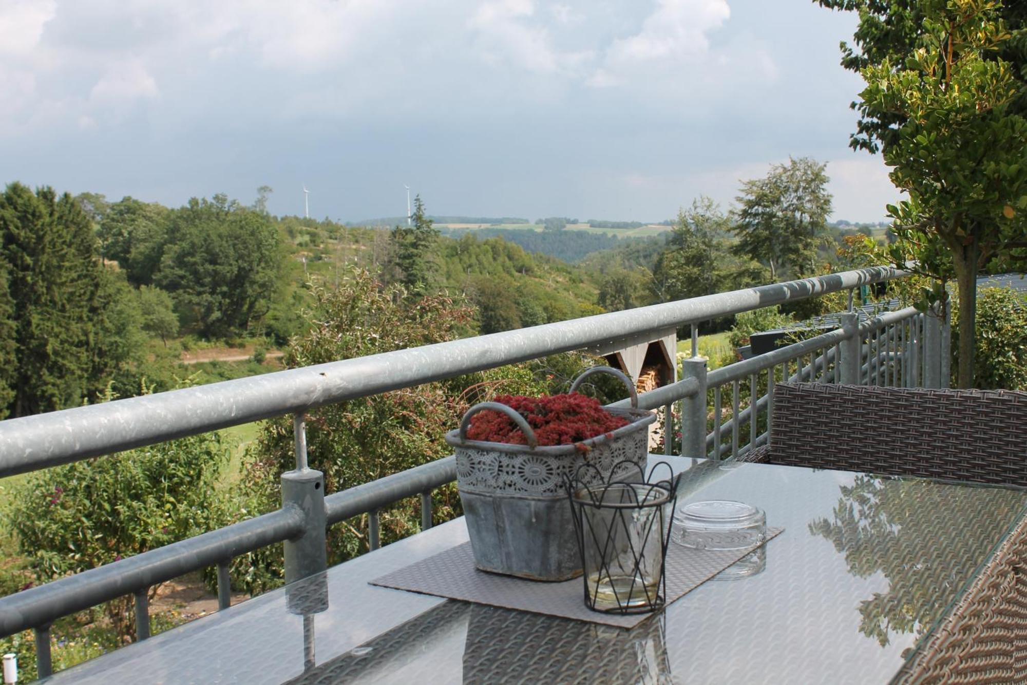 Eifel-Ferienhaus Landblick ヒュルトゲンヴァルト エクステリア 写真